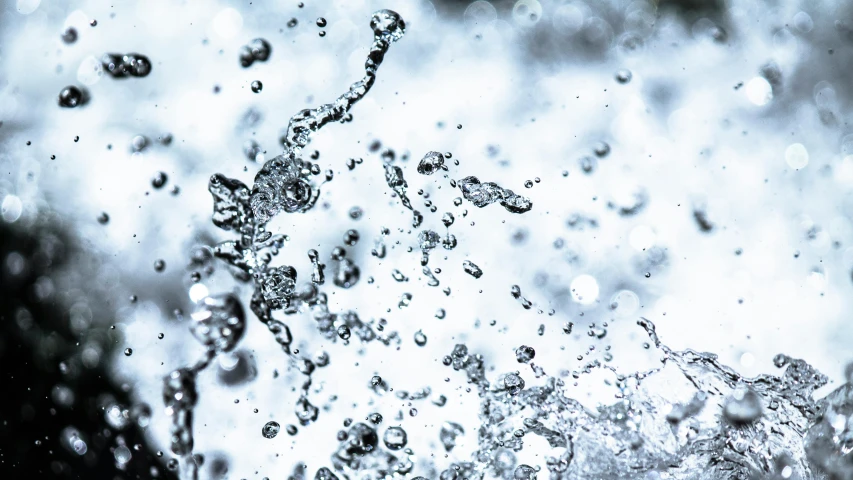 a close up of water pouring from a faucet, an album cover, unsplash, lots of bubbles, extremely hyperdetailed, thumbnail, splash image