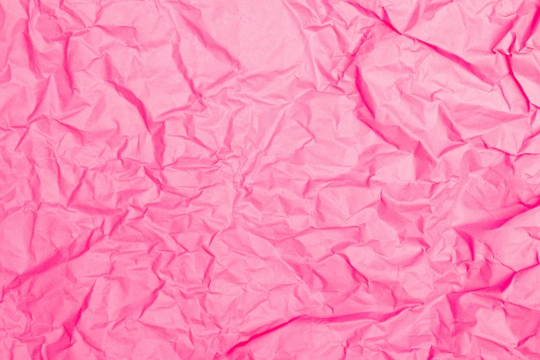 a pink crumpled paper background with space for text, an album cover, by Helen Stevenson, pexels, visual art, 15081959 21121991 01012000 4k, fluorescent pink face paint, thumbnail, brown paper