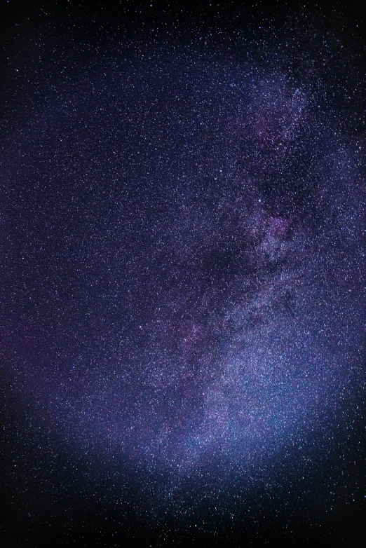 a night sky filled with lots of stars, an album cover, trending on unsplash, space art, 2 5 6 x 2 5 6 pixels, violet planet, medium closeup, round-cropped