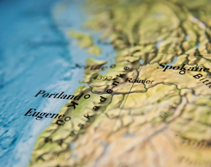 a close up of a map of scotland, shutterstock, portland oregon, washington state, middle eastern details, background image