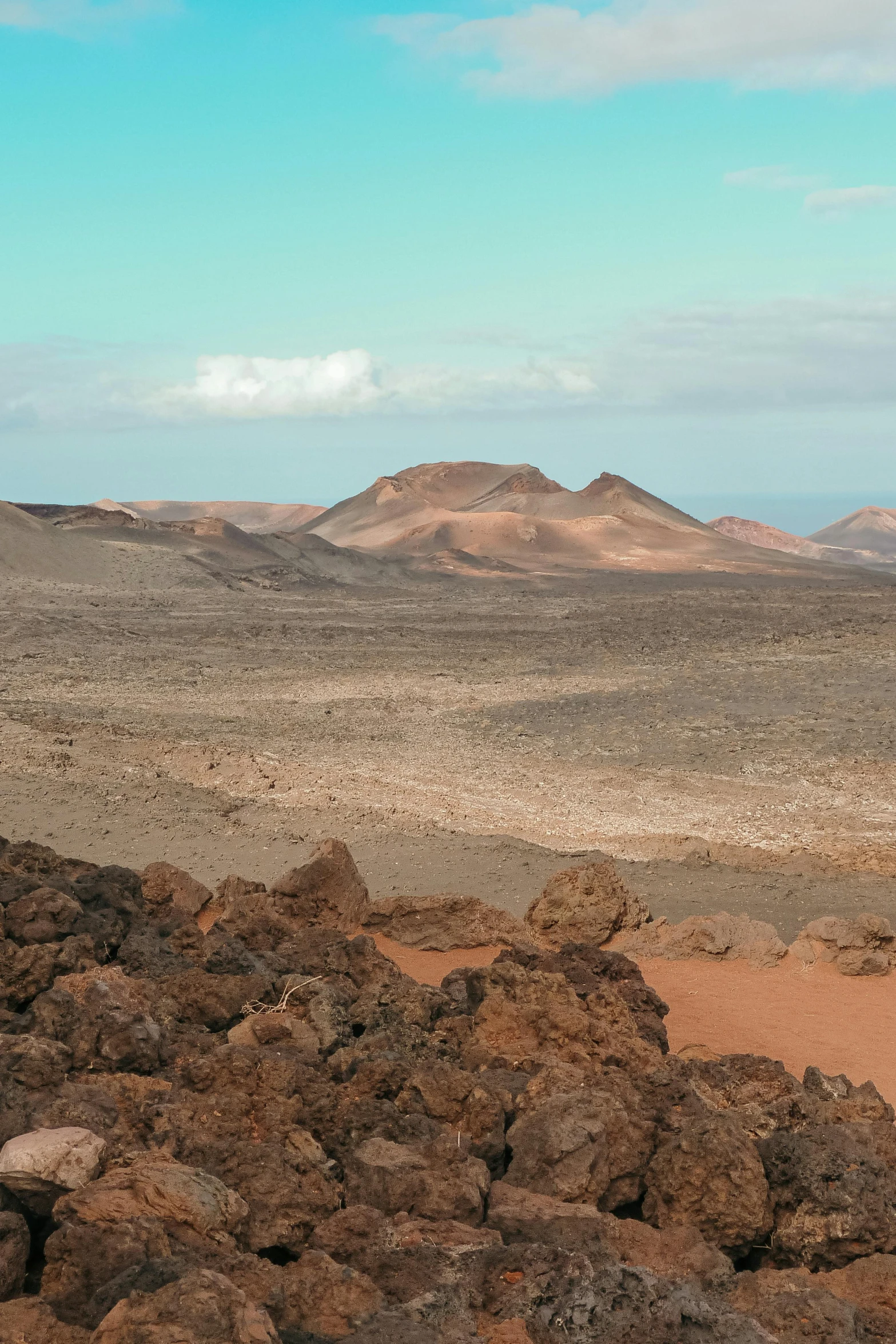 a person riding a horse in the middle of a desert, les nabis, reddish lava highlights, island landscape, overlooking martian landscape, lush