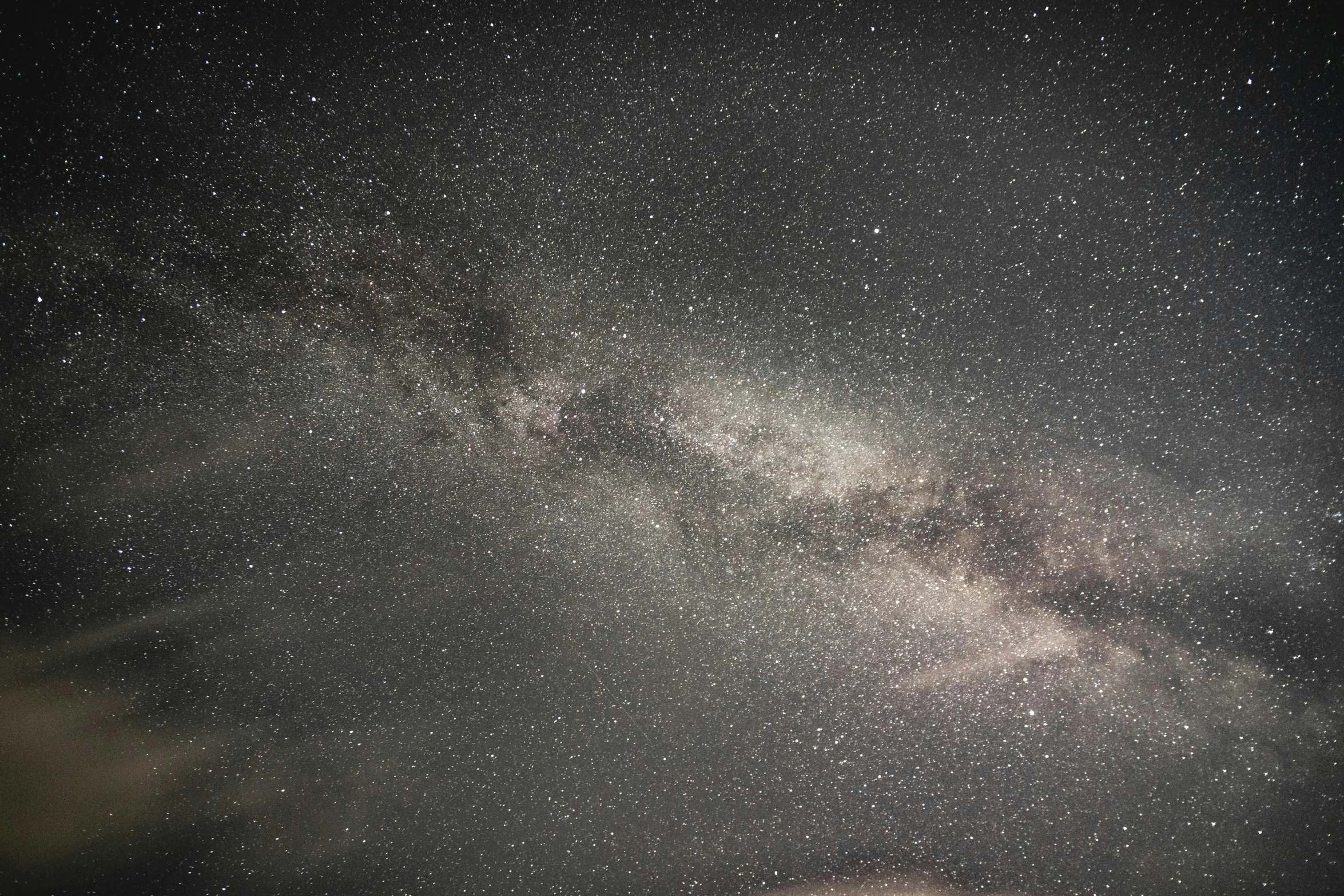 the milky shines brightly in the night sky, by Adam Pijnacker, pexels, high detail shot, mixed art, ash thorp, infinity