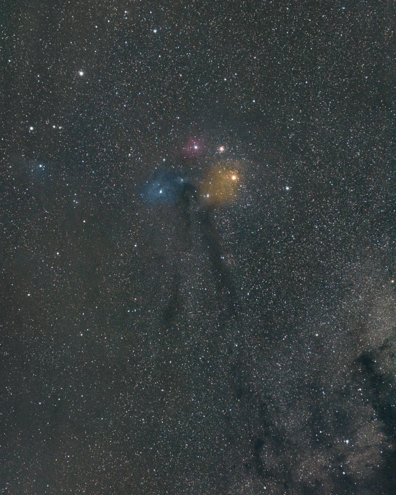 a star filled sky filled with lots of stars, a colorized photo, reddit, hastur, very dull muted colors, neck visible, shot with canon eoa 6 d mark ii