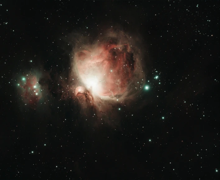 a star filled sky filled with lots of stars, a colorized photo, by James Bard, unsplash contest winner, light and space, microscopy, red nebula, london, xenon