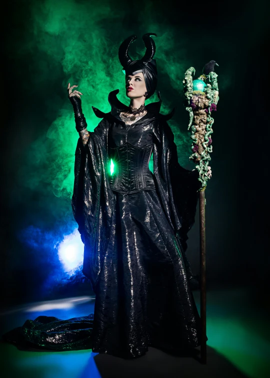 maleficent maleficent maleficent maleficent maleficent maleficent maleficent maleficent maleficent male, a portrait, 5 feet away, miss aniela, in a black chiffon layered robe, various posed