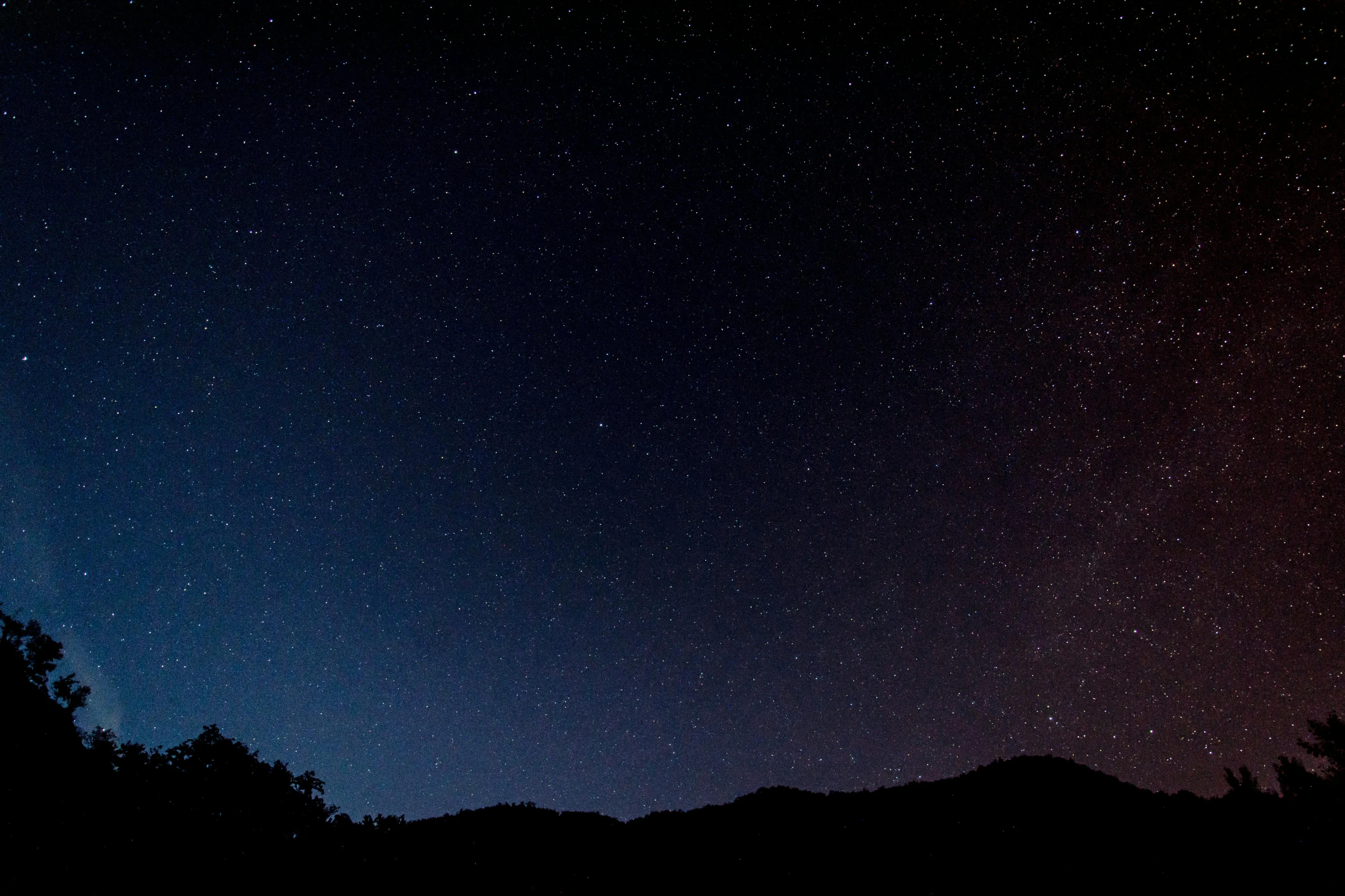 a sky filled with lots of stars next to a forest, pexels contest winner, 2 5 6 x 2 5 6 pixels, panoramic shot, southern cross, thumbnail