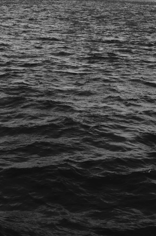 a black and white photo of a body of water, by Vija Celmins, unsplash, 64x64, dark wallpaper, ignant, style of joel meyerowitz