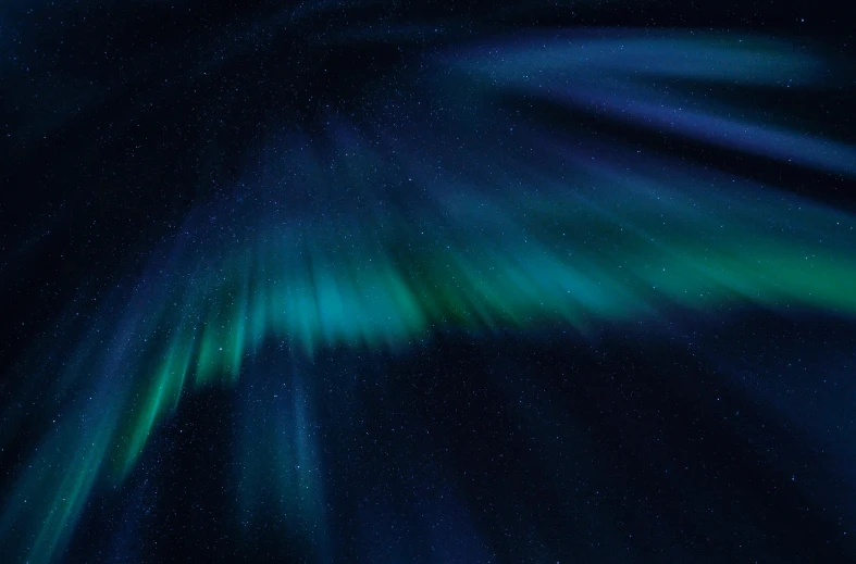 the aurora lights shine brightly in the night sky, an album cover, pexels contest winner, light and space, blue and green colours, cosmic wind, night sky; 8k, subtle detailing