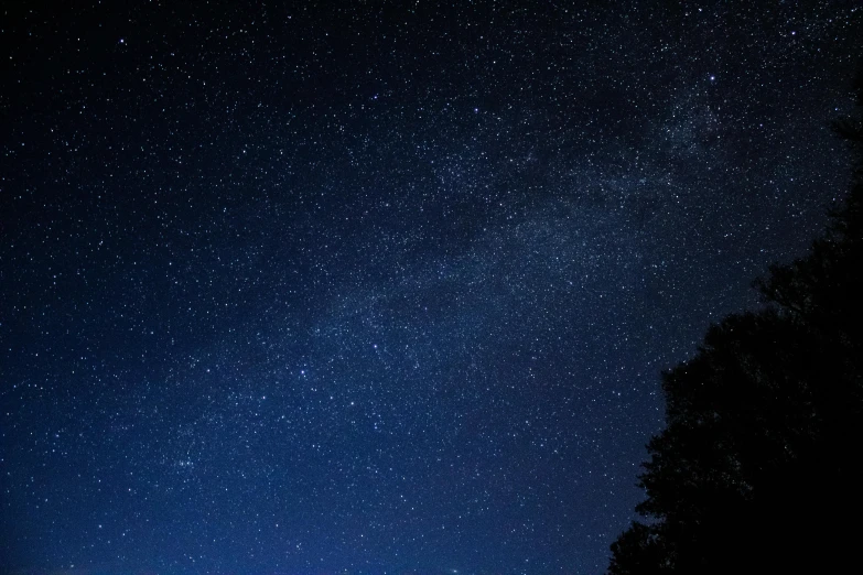 a night sky filled with lots of stars, by Niko Henrichon, pexels, the milk way up above, night. by greg rutkowski, stars and paisley filled sky, ash thorp