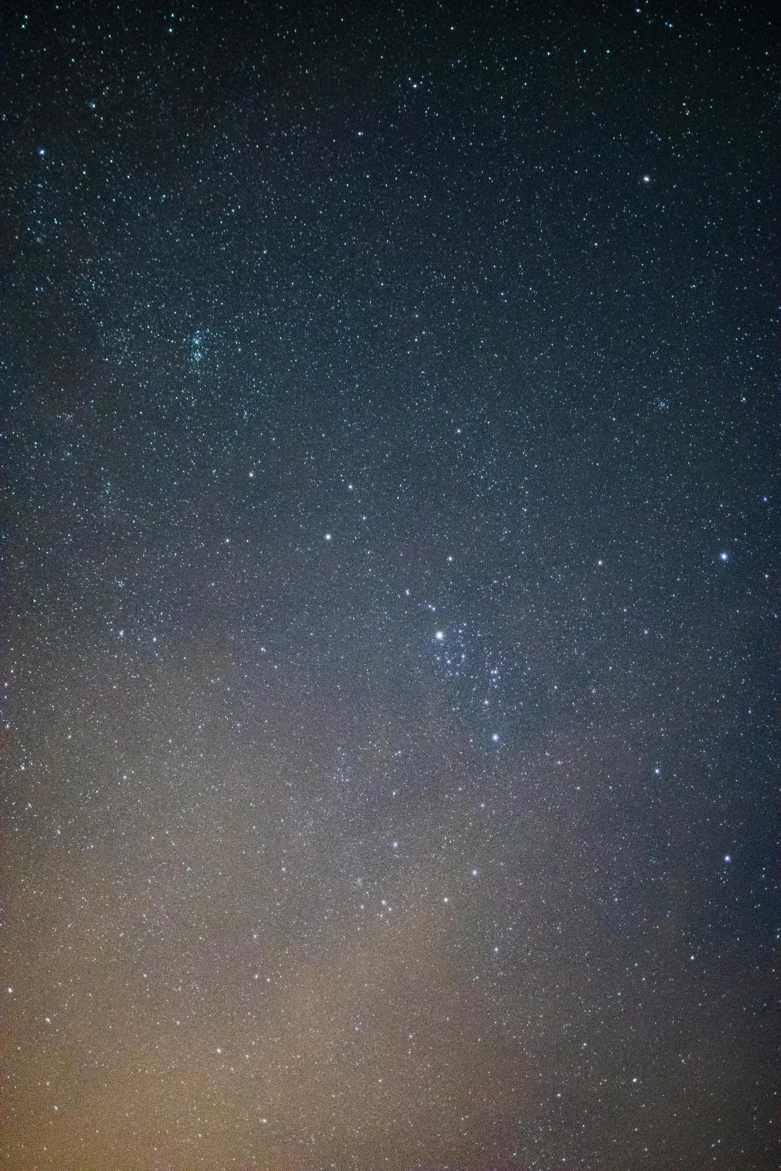 a night sky filled with lots of stars, by Matt Cavotta, atmospheric dust, zoomed out photography, paul barson, journalism photo