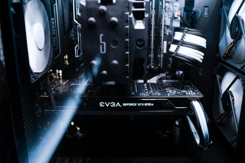 there is no image here to provide a caption for, a computer rendering, by Matt Cavotta, pexels contest winner, computer art, pc gpu fov settings, watercooling, eva, profile picture 1024px