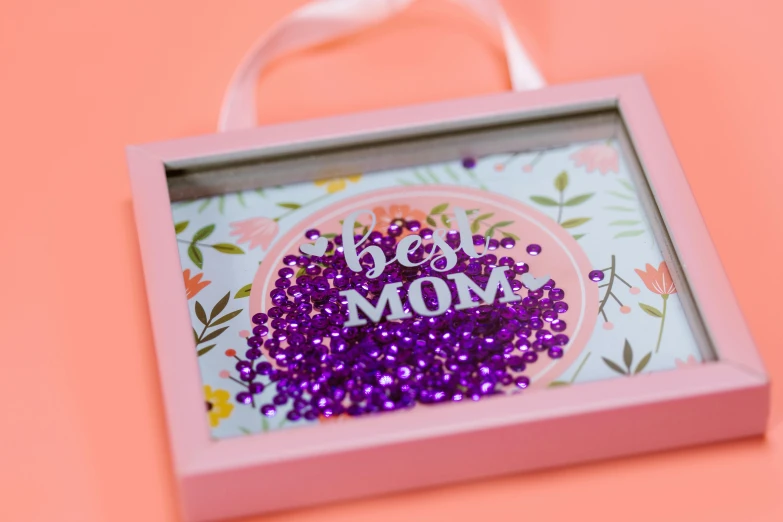 a box that has some purple glitter in it, by Julia Pishtar, wide frame, your mom, svg sticker art, bloom