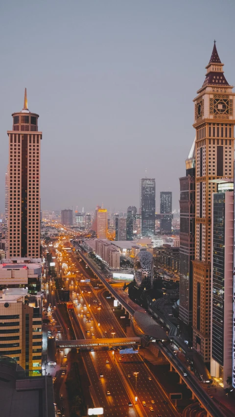 an aerial view of a city at night, an album cover, pexels contest winner, hurufiyya, gulf, building facing, thumbnail, square