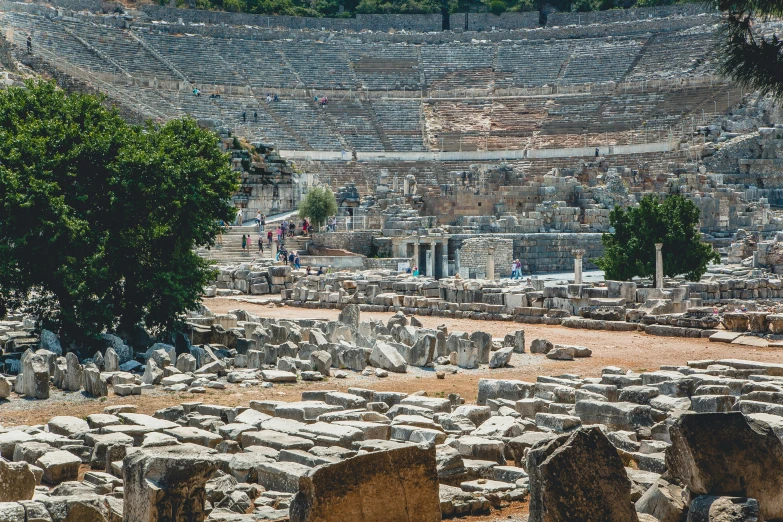 the ruins of the ancient city of ephesia, pexels contest winner, 2 0 2 2 photo, concert, high quality product image”