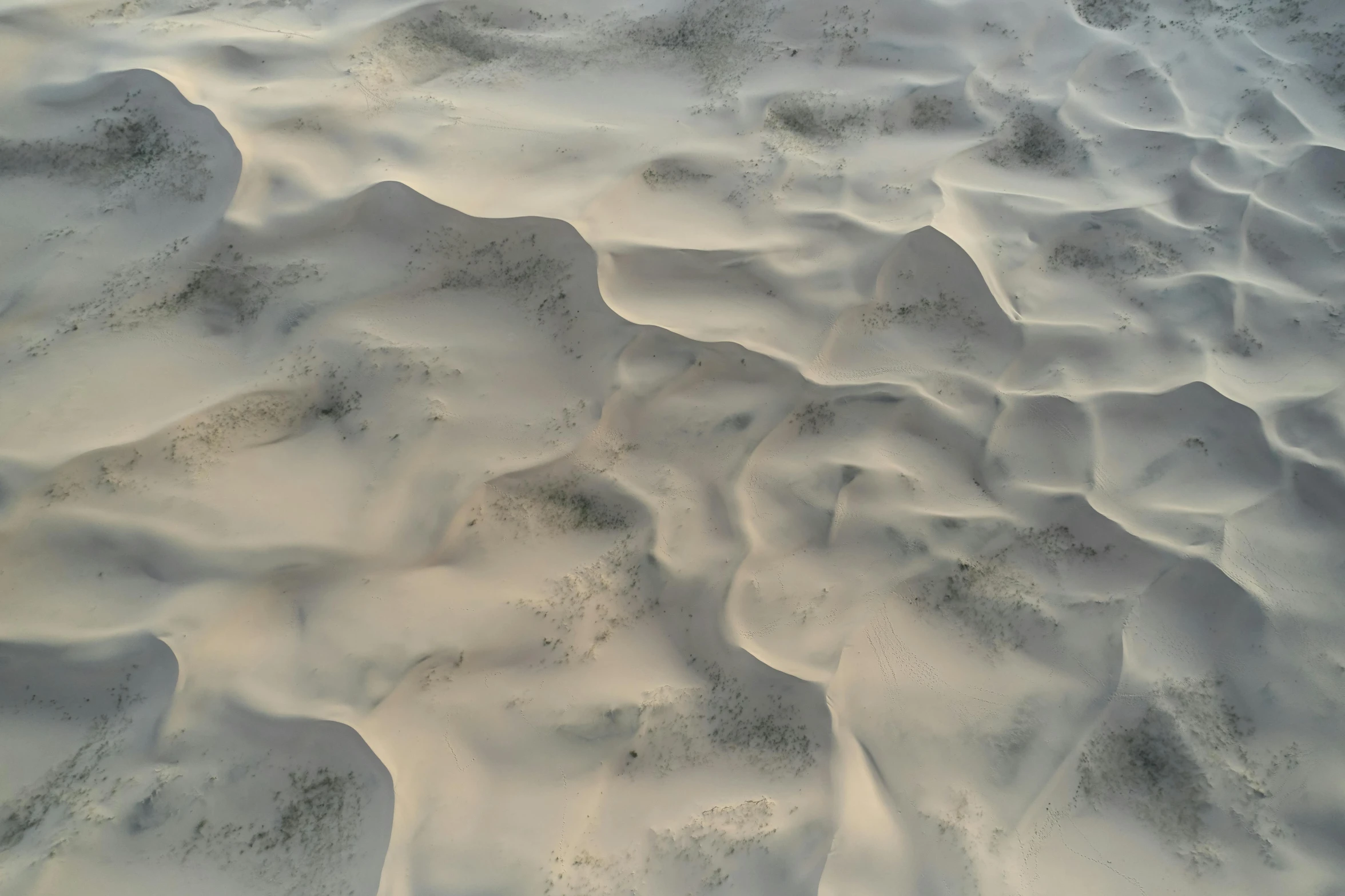 a sandy beach covered in lots of white sand, inspired by Filip Hodas, polycount, aerial iridecent veins, pbr material, 8k resolution”, ground covered with snow