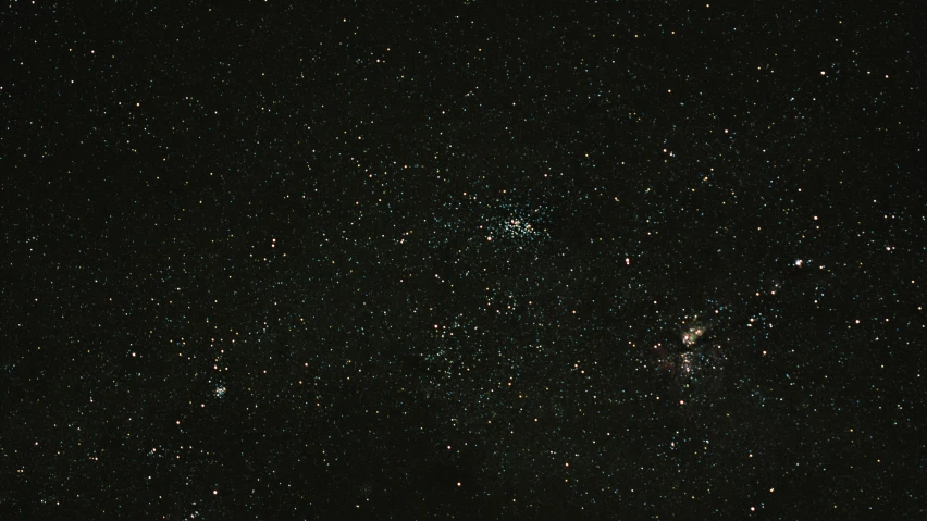 a black sky filled with lots of stars, a microscopic photo, flickr, colour corrected, medium height, album, multi - coloured