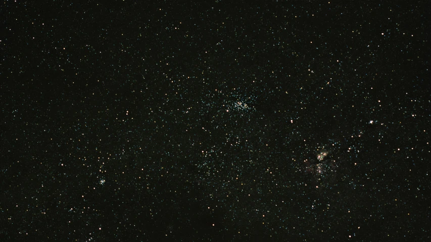 a black sky filled with lots of stars, a microscopic photo, flickr, colour corrected, medium height, album, multi - coloured