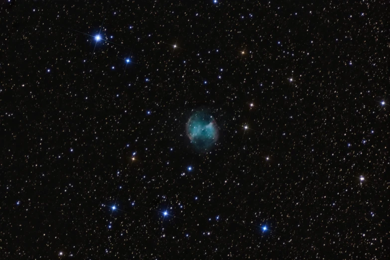 a cluster of stars in the sky, a portrait, by John Covert, colossal fluffy tardigrade, greenish blue tones, 2022 photograph, deep colour\'s