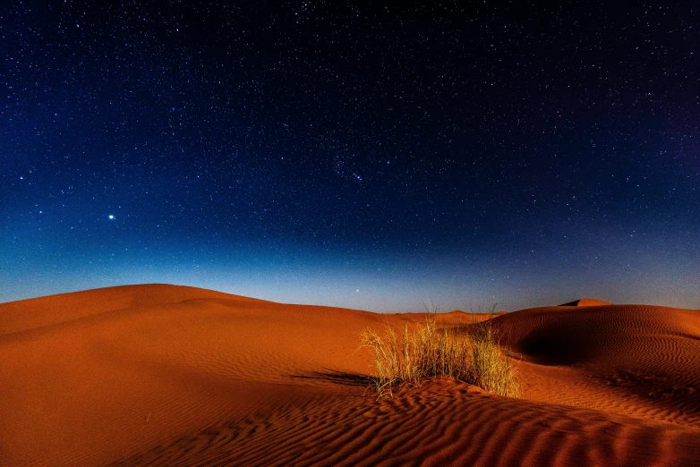 a desert at night with stars in the sky, by Julia Pishtar, hurufiyya, fan favorite, moroccan, getty images, multiple stories