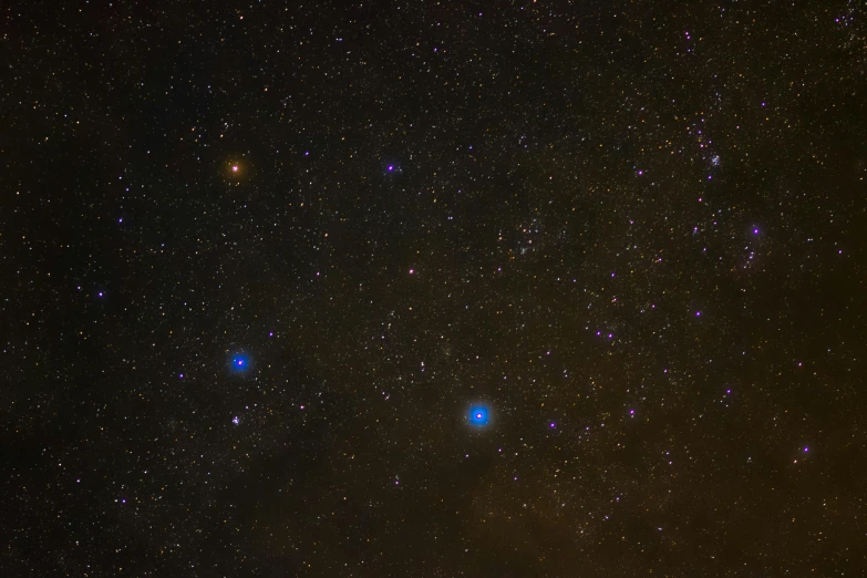 a group of stars that are in the sky, flickr, brown red blue, large format picture, mercury, 8 k hi - res