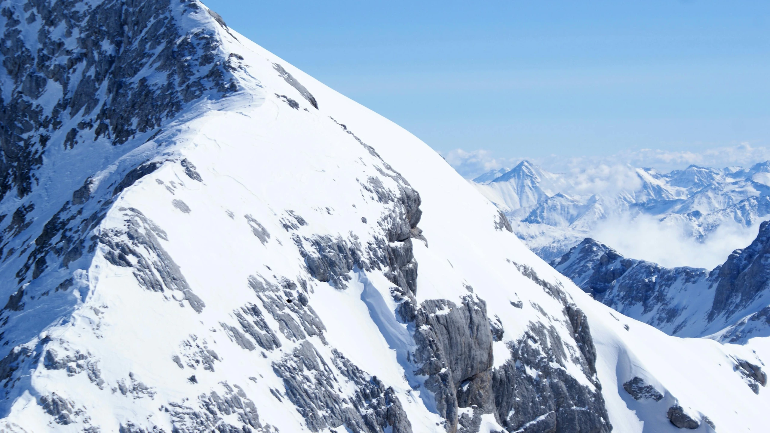 a man standing on top of a snow covered mountain, peak experience ”, profile image, zoomed out to show entire image, slide show