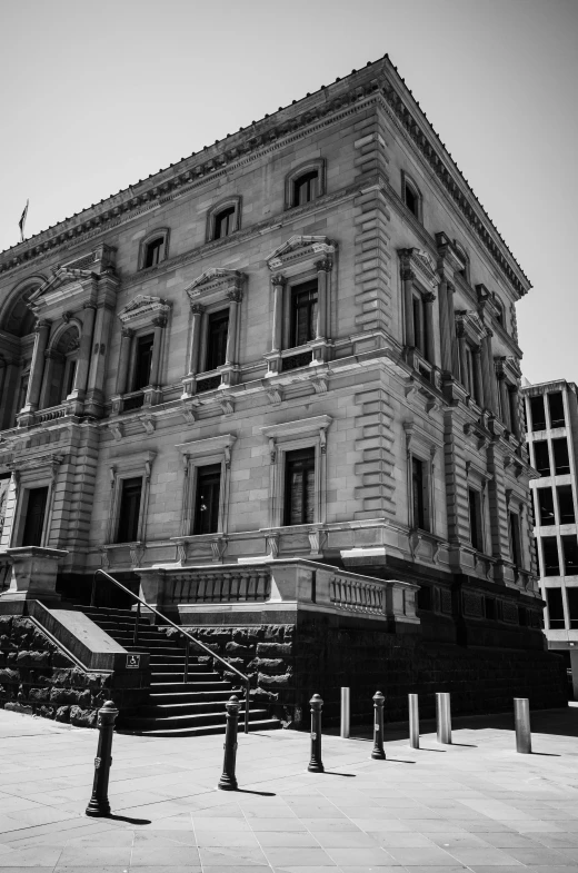 a black and white photo of a building, inspired by Carel Willink, unsplash, in the argentine congress, wellington, in savannah, marble!! (eos 5ds r