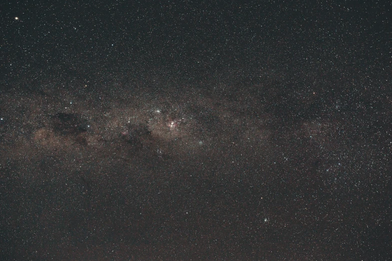 a dark sky filled with lots of stars, pexels contest winner, light and space, brown, panorama, southern cross, infinite