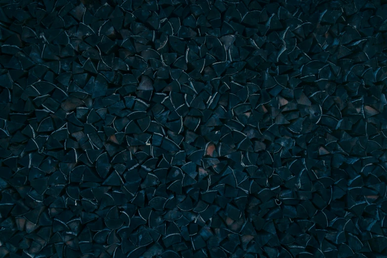 a close up of a bunch of rocks, an album cover, by Attila Meszlenyi, pexels, generative art, navy blue carpet, 16k resolution:0.6|people, black fir, baked bean skin texture