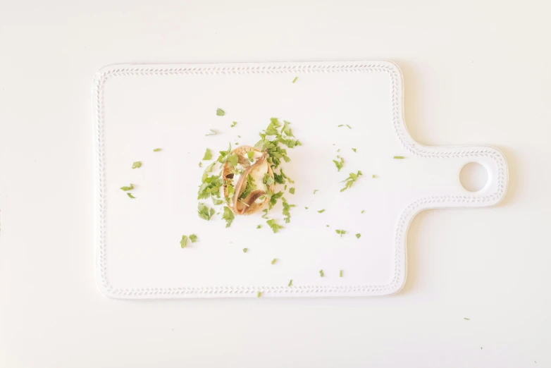 a close up of a plate of food on a table, a picture, white-space-surrounding, recipe, white background : 3, professional image