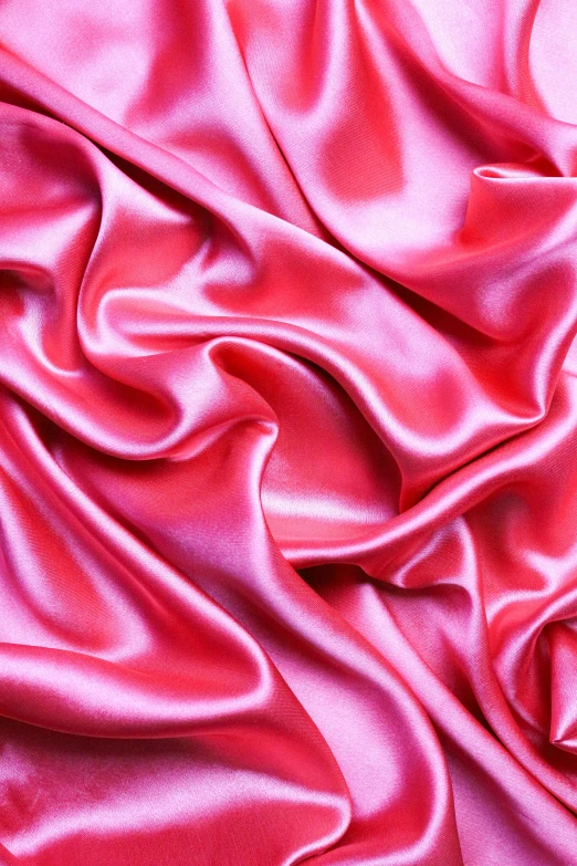 a close up of a red satin fabric, inspired by Jean-Baptiste van Loo, renaissance, light pink, hot pink, multiple colors, vapor