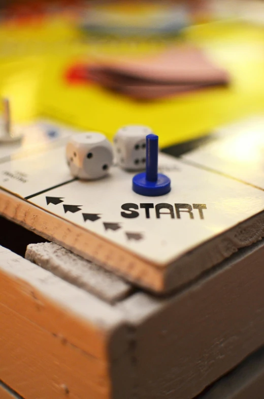 a close up of a board game on a table, by Rube Goldberg, happening, starlit, thumbnail, macro image, medium-shot