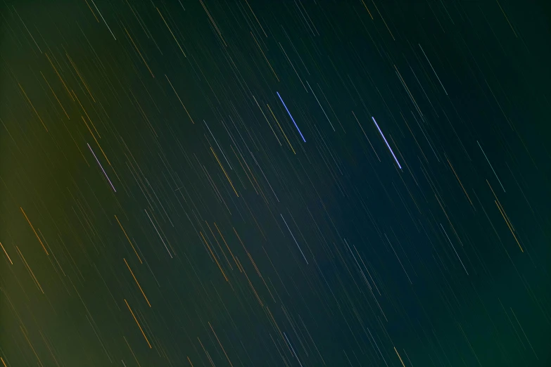 a long exposure of stars in the night sky, by Jan Rustem, pexels, digital art, star rain, thin sharp lines, rectangle, high definition screenshot