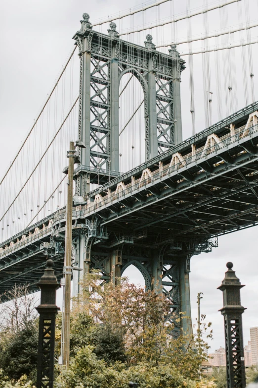 a couple of people that are standing in front of a bridge, inspired by Thomas Struth, unsplash, schomburg, detail shot, huge support buttresses, seen from a distance