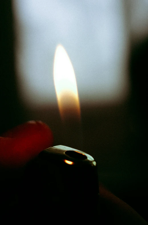 a close up of a person holding a lit candle, by Dennis Ashbaugh, analog photo, emergency, stockphoto, ..'