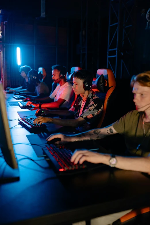 a group of people playing a game on a computer, game ready, profile picture 1024px, nice lighting, 2 5 6 x 2 5 6 pixels