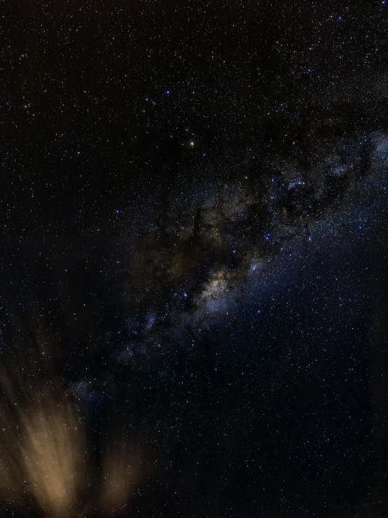 the milky shines brightly in the night sky, a portrait, by Reuben Tam, pexels contest winner, space art, 4 k detail, southern cross, super high detail picture, panorama
