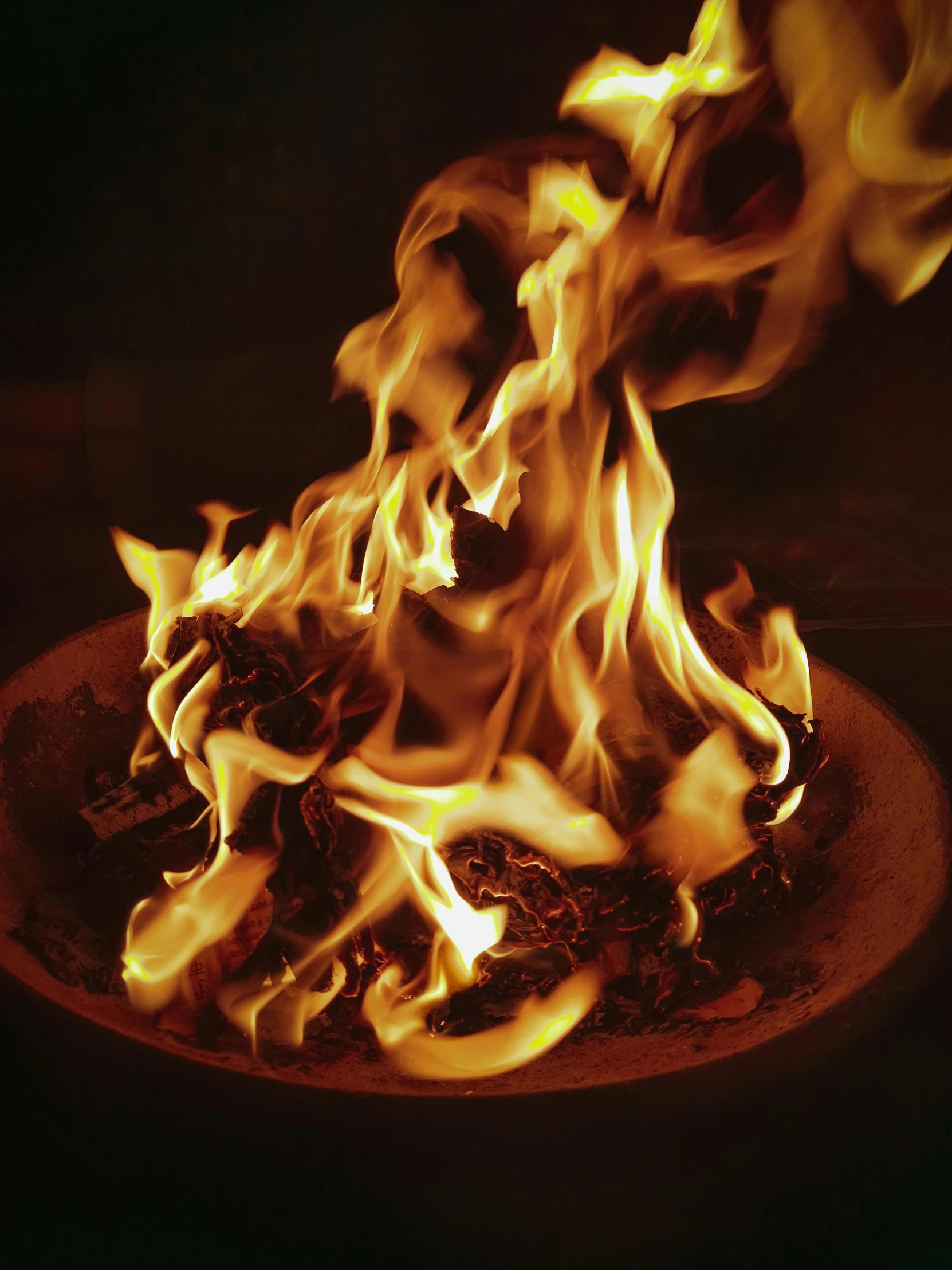 a close up of a fire on a plate, by Rodney Joseph Burn, casting a root spell, ignant, promo image, on display