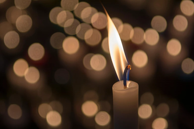 a lit candle sitting on top of a table, profile image, digital image, hundreds of them, multiple stories