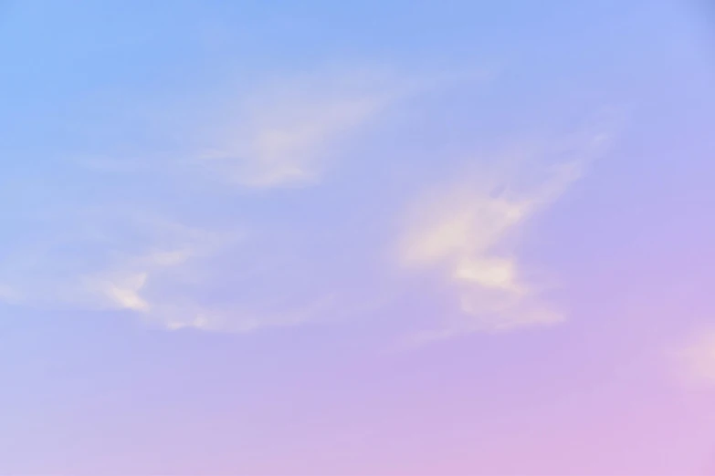 there is a plane that is flying in the sky, an album cover, inspired by Anna Füssli, trending on unsplash, aestheticism, pastel gradients, rinko kawauchi, serene colors, light purple