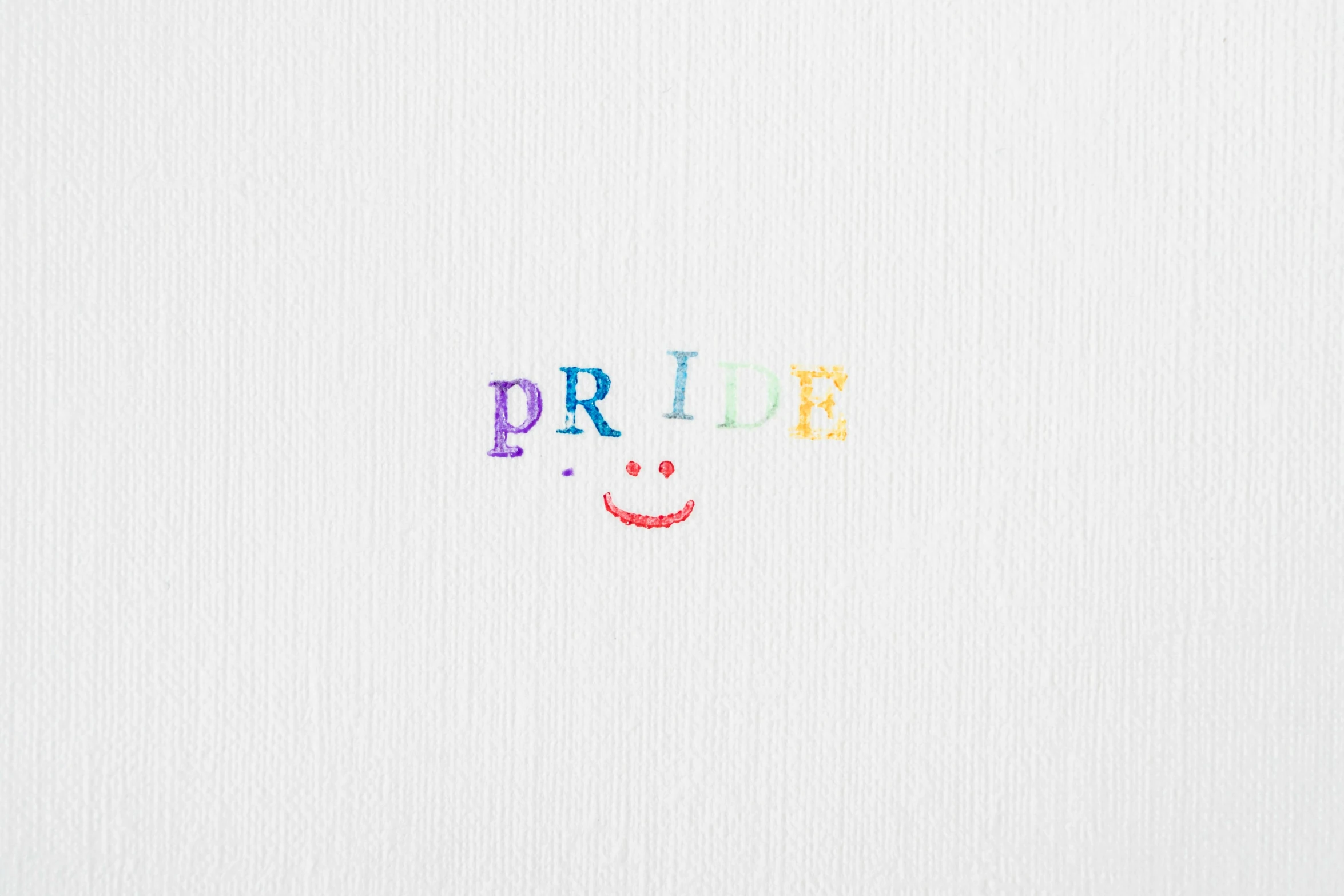 a white shirt with the word pride painted on it, an album cover, by Nicolette Macnamara, trending on pexels, smiley profile, precise stippling, ffffound, wallpaper mobile