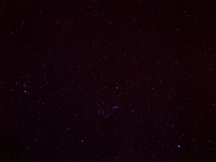 a night sky filled with lots of stars, a picture, pexels, hurufiyya, 2 5 6 x 2 5 6 pixels, purple, analog photo, dark
