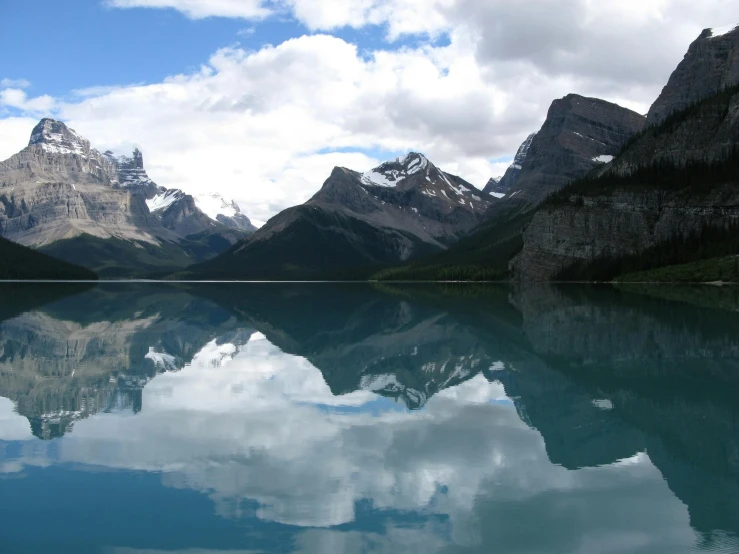 a body of water with mountains in the background, pexels contest winner, banff national park, avatar image, beth cavener, extra detail