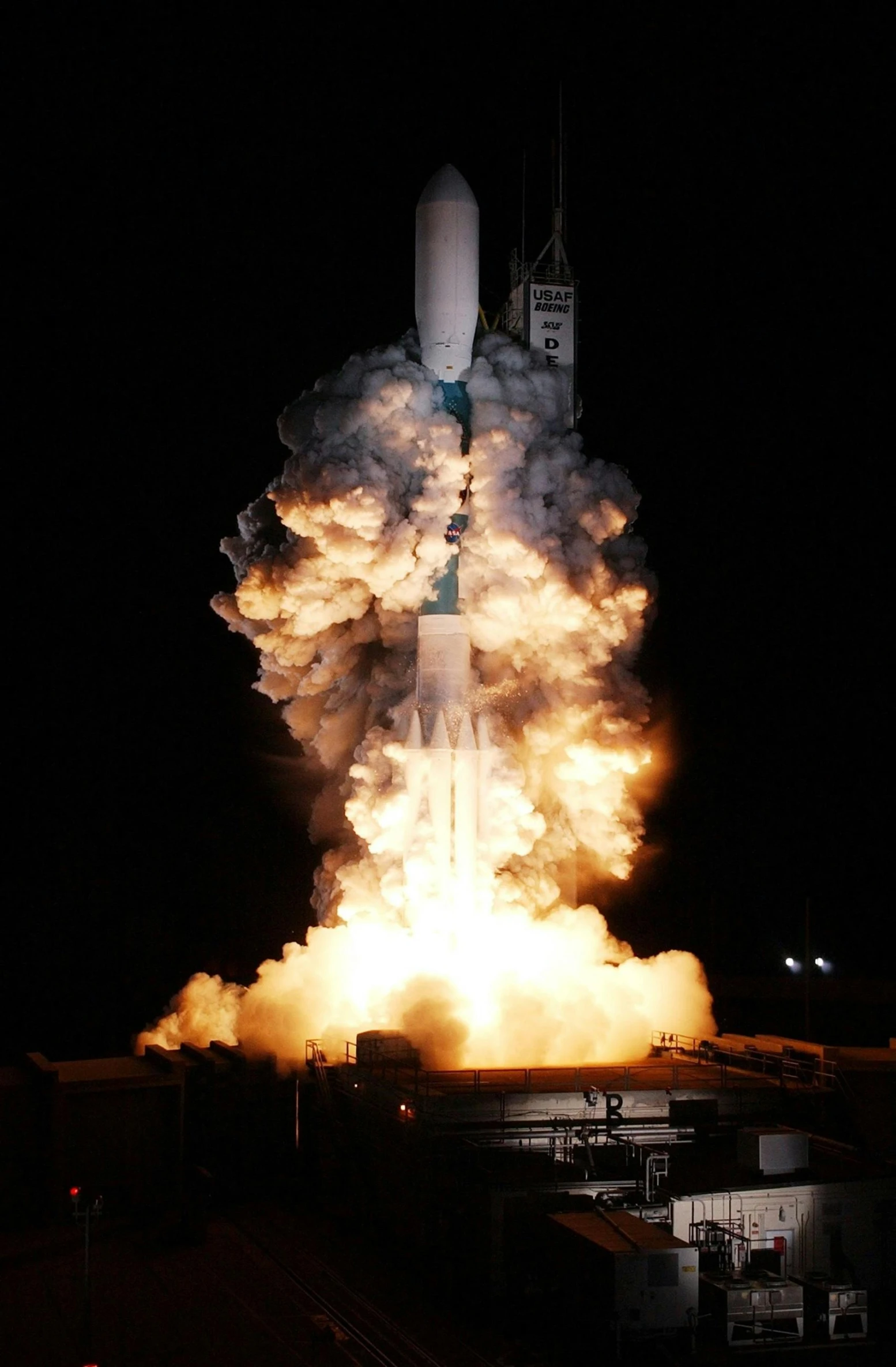 a rocket with smoke coming out of it, renaissance, ap news, teal sky, korean, slide show