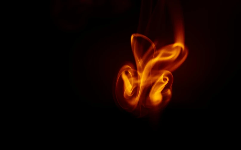 a close up of a fire on a black background, pexels, golden hour firefly wisps, abstract claymation, instagram post, ignant