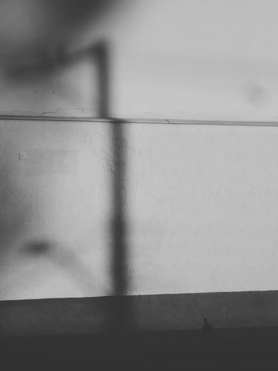 a black and white photo of a person looking out a window, postminimalism, abstract detail, limbo, damaged webcam image, malika favre
