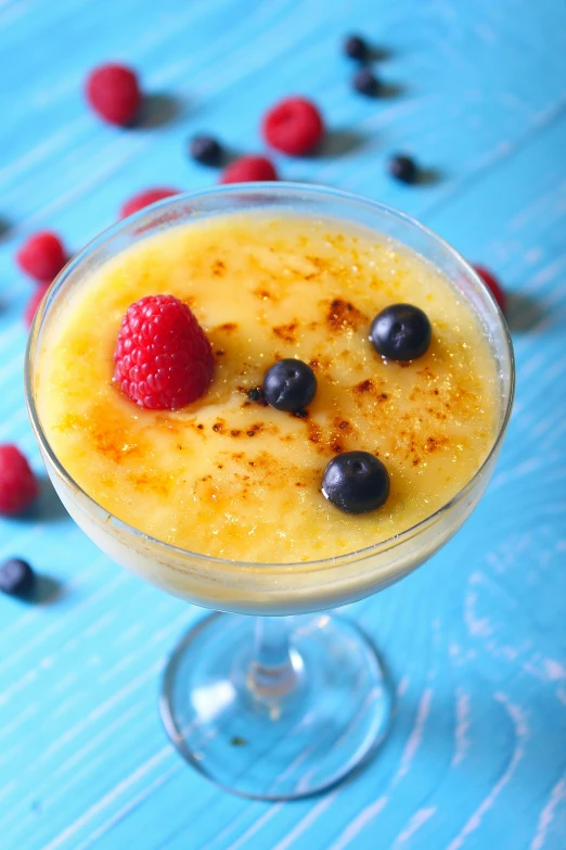 a close up of a dessert in a glass, profile image