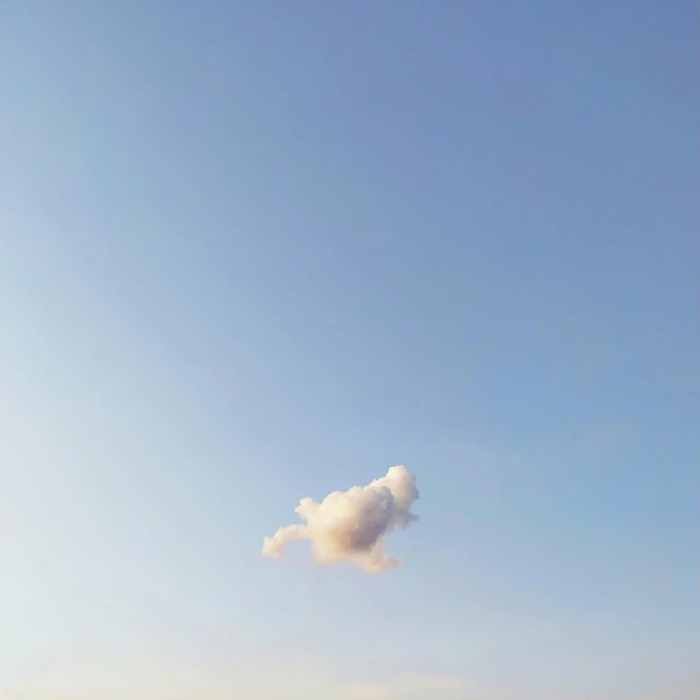 a couple of people on a beach flying a kite, an album cover, inspired by Zhang Kechun, unsplash, postminimalism, pretty clouds, cloudless blue sky, vertical wallpaper, hyung-tae kim