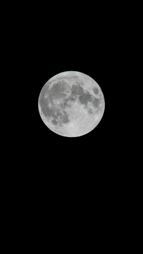 a full moon is seen in the dark sky, by Jim Manley, uploaded