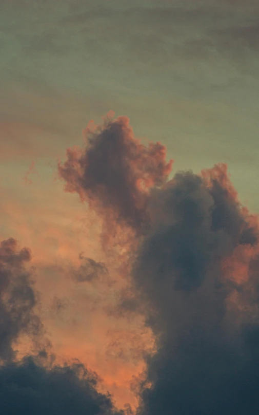 a large jetliner flying through a cloudy sky, an album cover, pexels contest winner, romanticism, cotton candy, during dawn, cloud nebula, morning detail