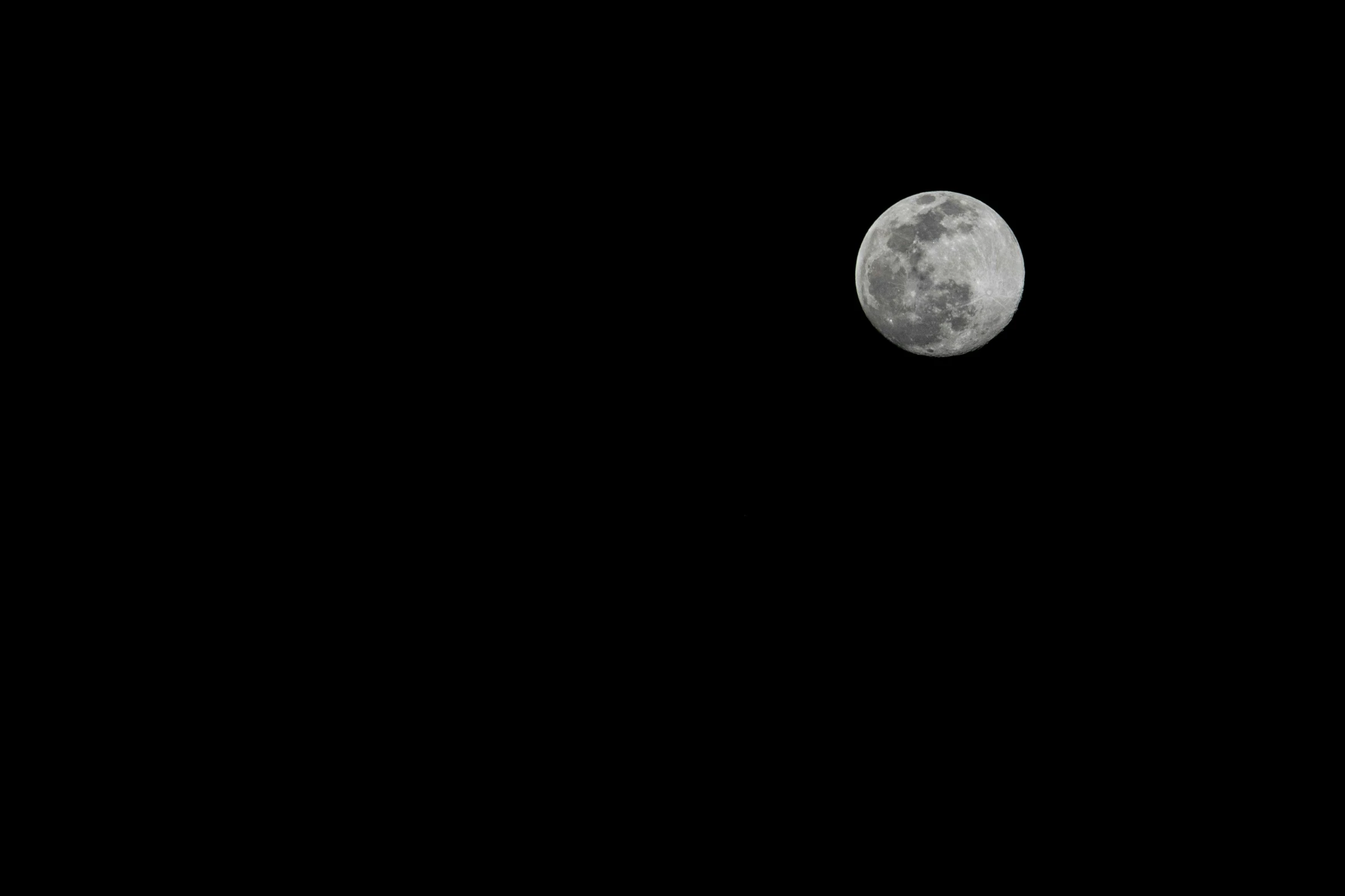 a full moon is seen in the dark sky, by Jan Rustem, minimalism, night. by greg rutkowski, white on black